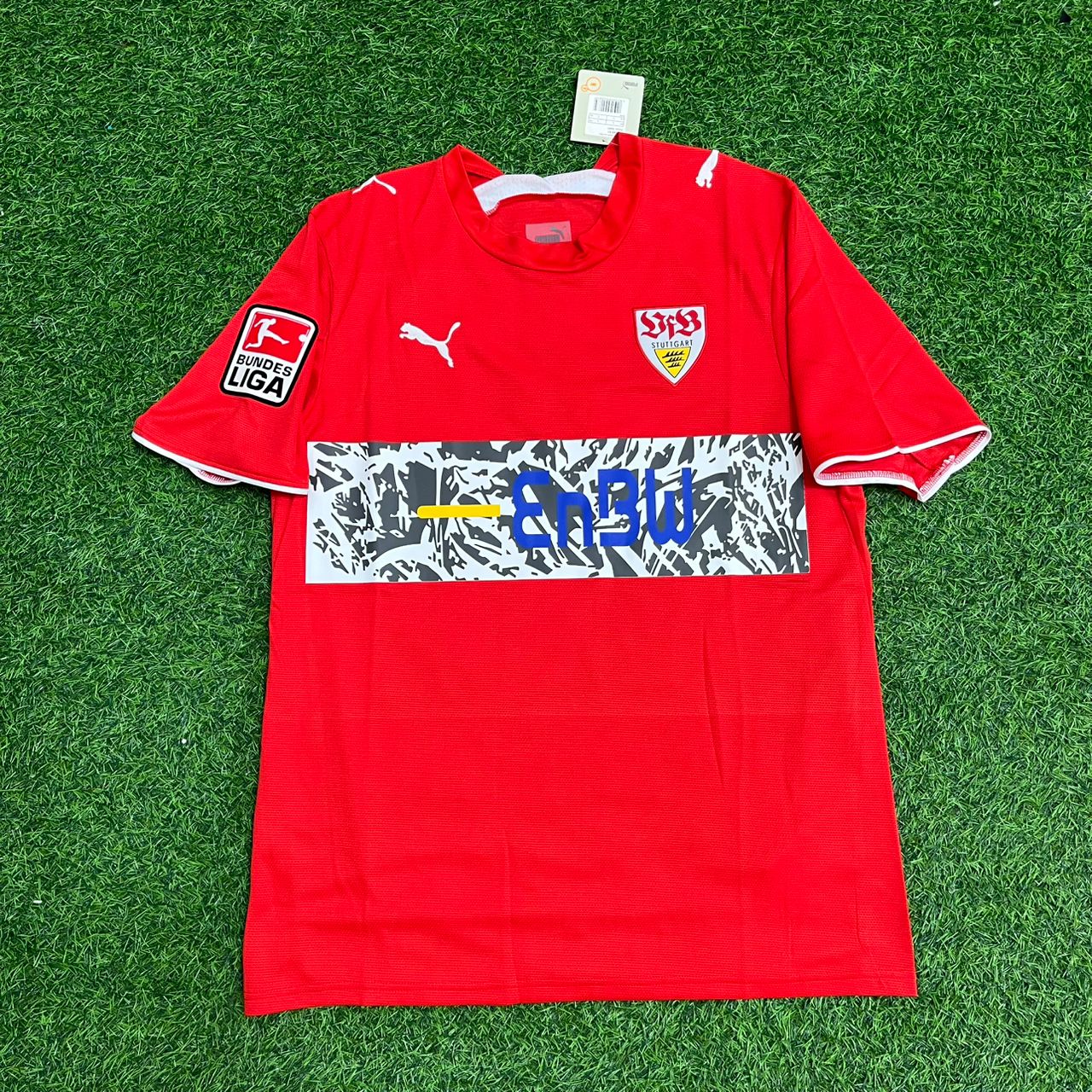 Mario Gomez VfB Stuttgart 2006-07 Auswärtstrikot Retro Football Jersey Kit