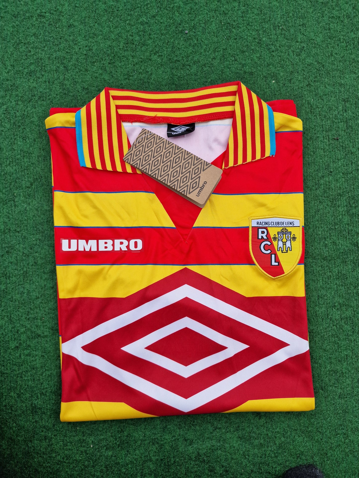 Maillot de foot rétro RC Lens 1998