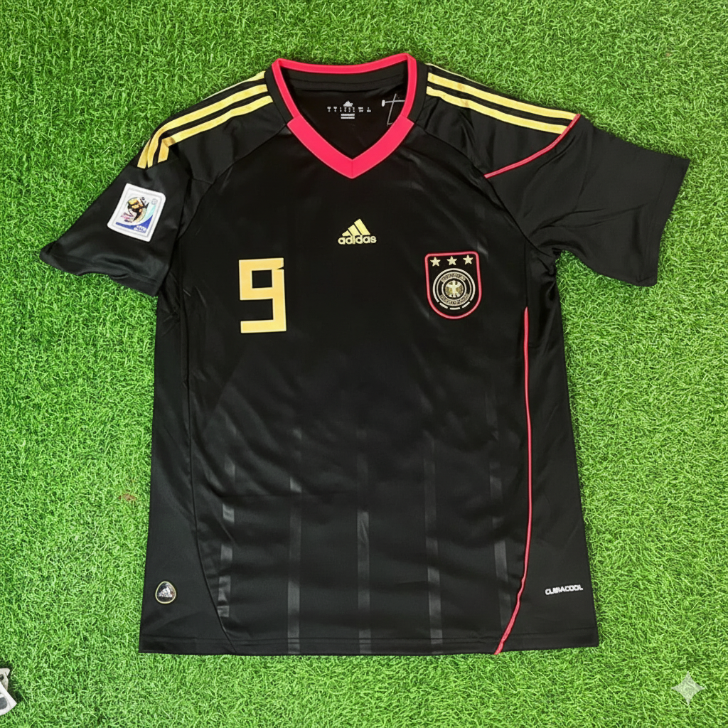 Stefan Kießling - Germany Deutschland 2010 World Cup Black Jersey Trikot