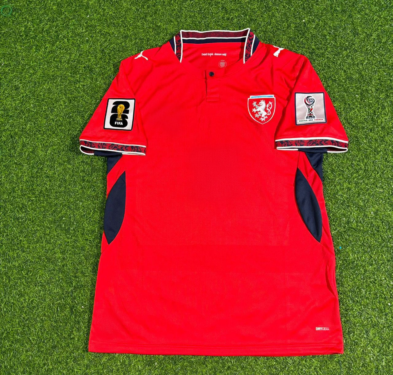 Adam Hložek #9 Czech Republic Czechia 2026 World Cup Football Jersey