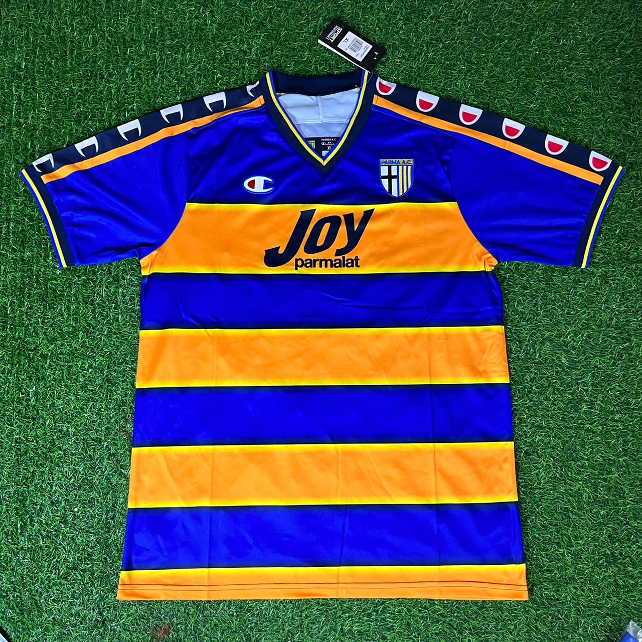 Juan Sebastian Veron Parma Calcio 98-99 Retro Jersey Maillot Trikot Soccer Shirt