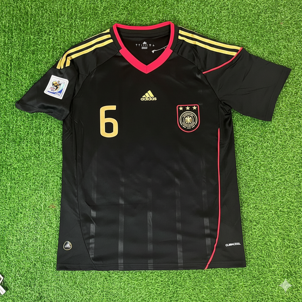 Sami Khedira - Germany Deutschland 2010 World Cup Black Jersey Trikot