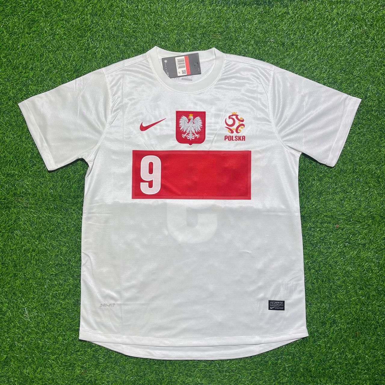 Robert Lewandowski Poland 2012 Retro Football Jersey