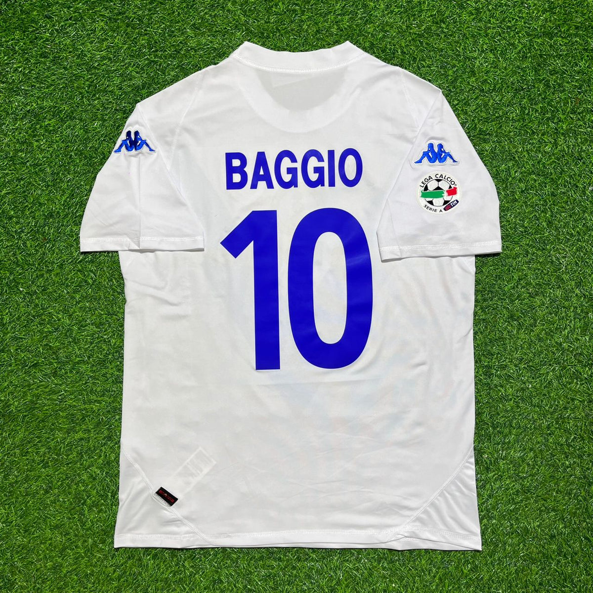 Roberto Baggio Brescia 2003-2004 Retro White Football Jersey