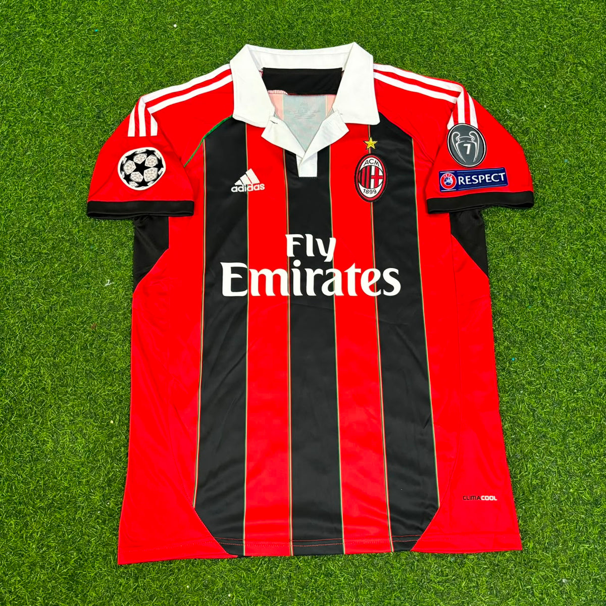 Robinho – AC Mailand 2012/13 Retro Heimtrikot – | Trikot | Maillot Fußballtrikot