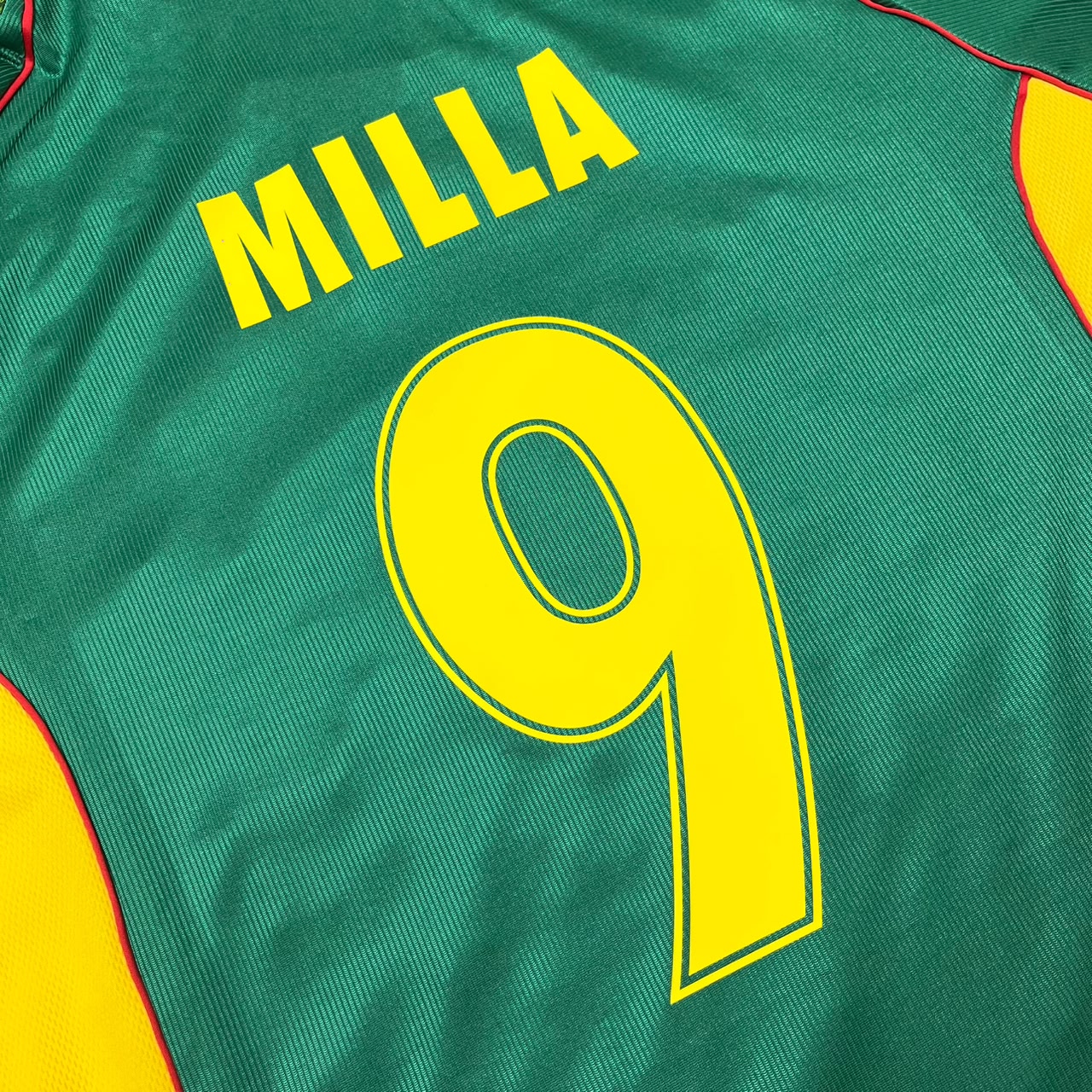 Roger Milla Cameroon Retro Football Jersey