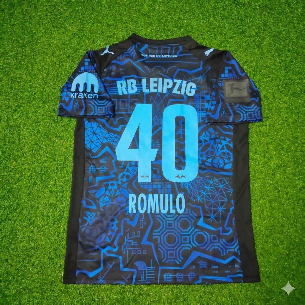 Rômulo Cardoso #40 RB Leipzig New Season Football Jersey