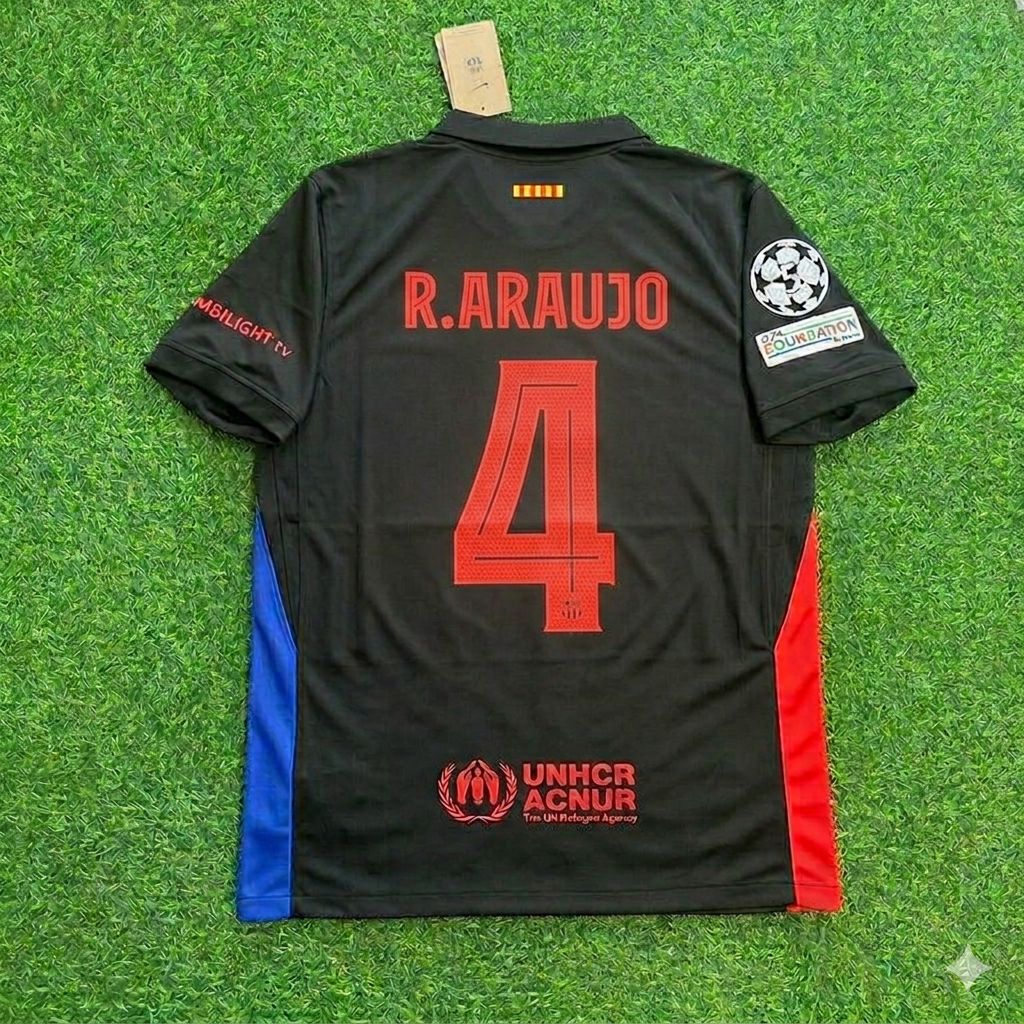 Ronald Araújo #4 Barcelona Jersey Maillot Trikot Camiseta Soccer Shirt