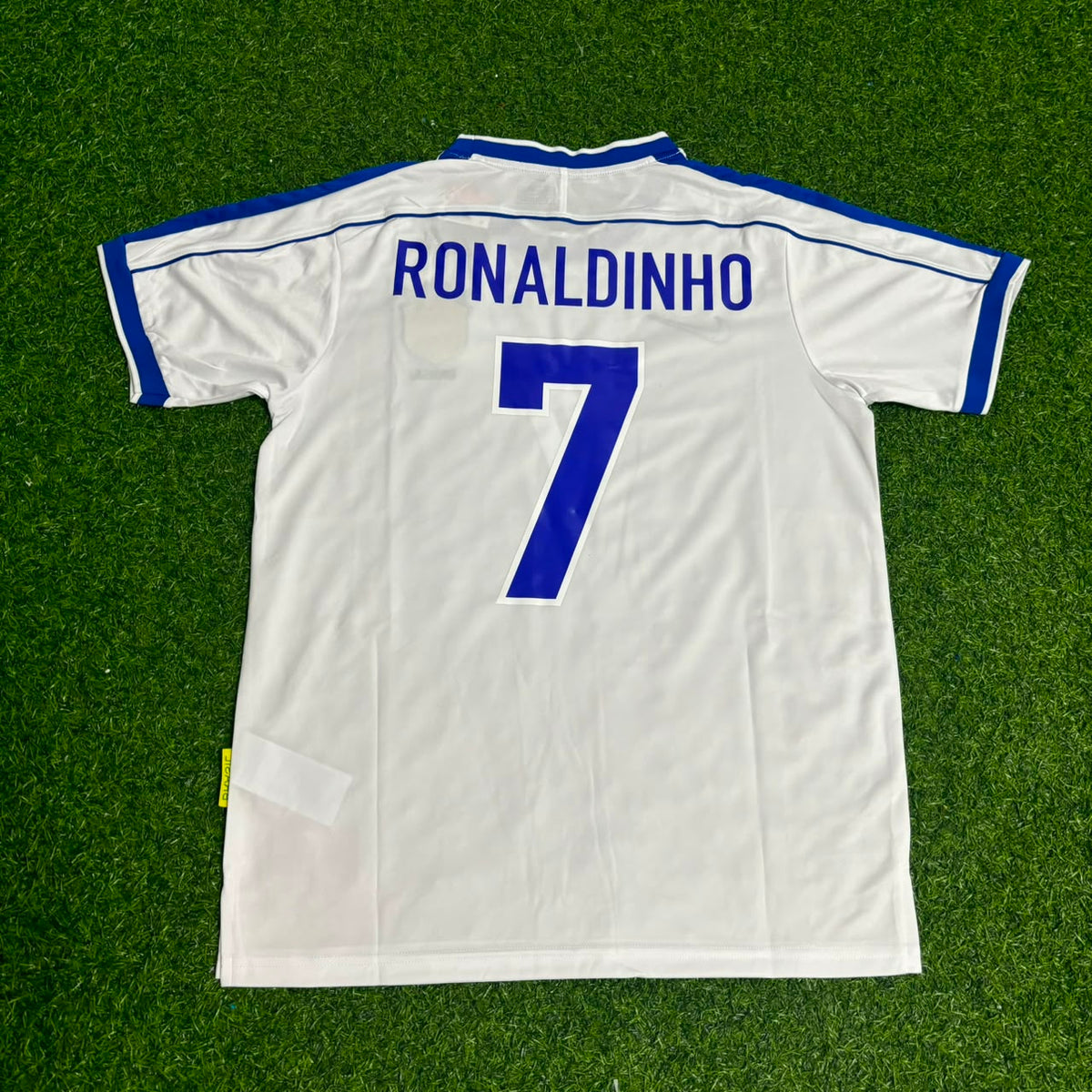 Ronaldinho #7 Brazil Retro Football Jersey