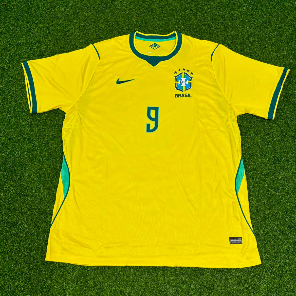 Ronaldo Nazario Brazil Commemorative Special Retro Football Jersey Kit