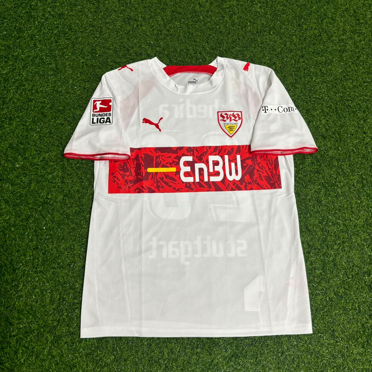 Sami Khedira VfB Stuttgart 2006-07 Heimtrikot Retro-Fußballtrikot-Set