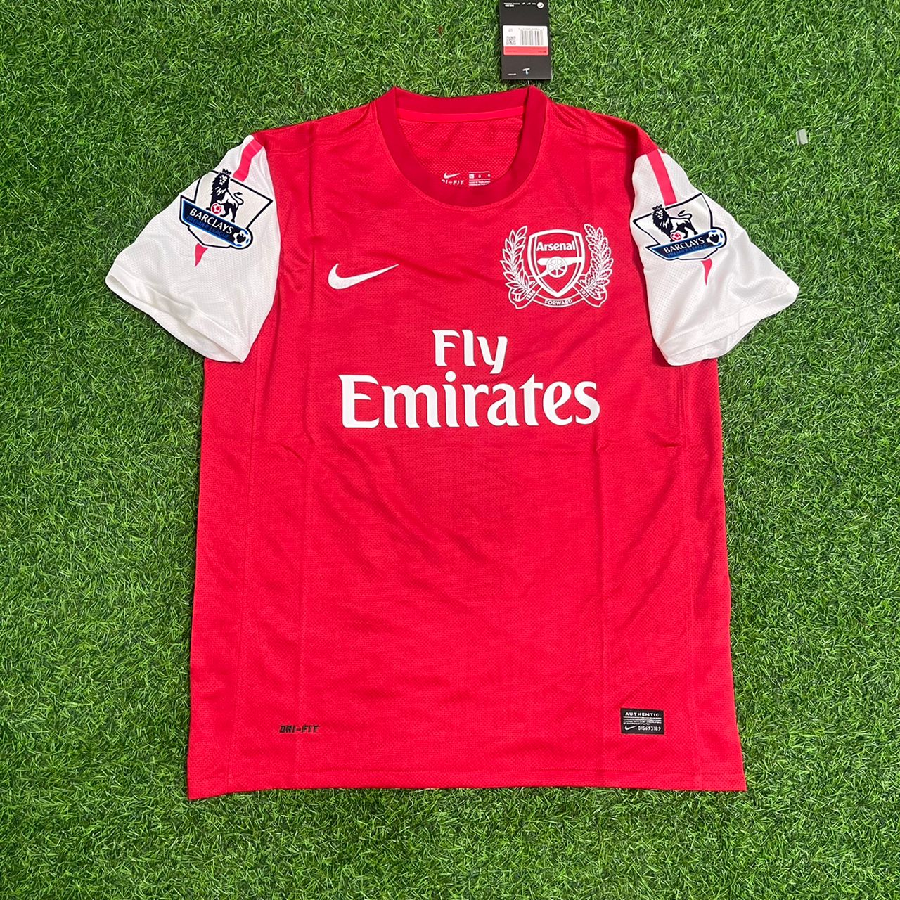 Samir Nasri Arsenal 2010-2011 Retro Kit Jersey Trikot Maglia Soccer Shirt