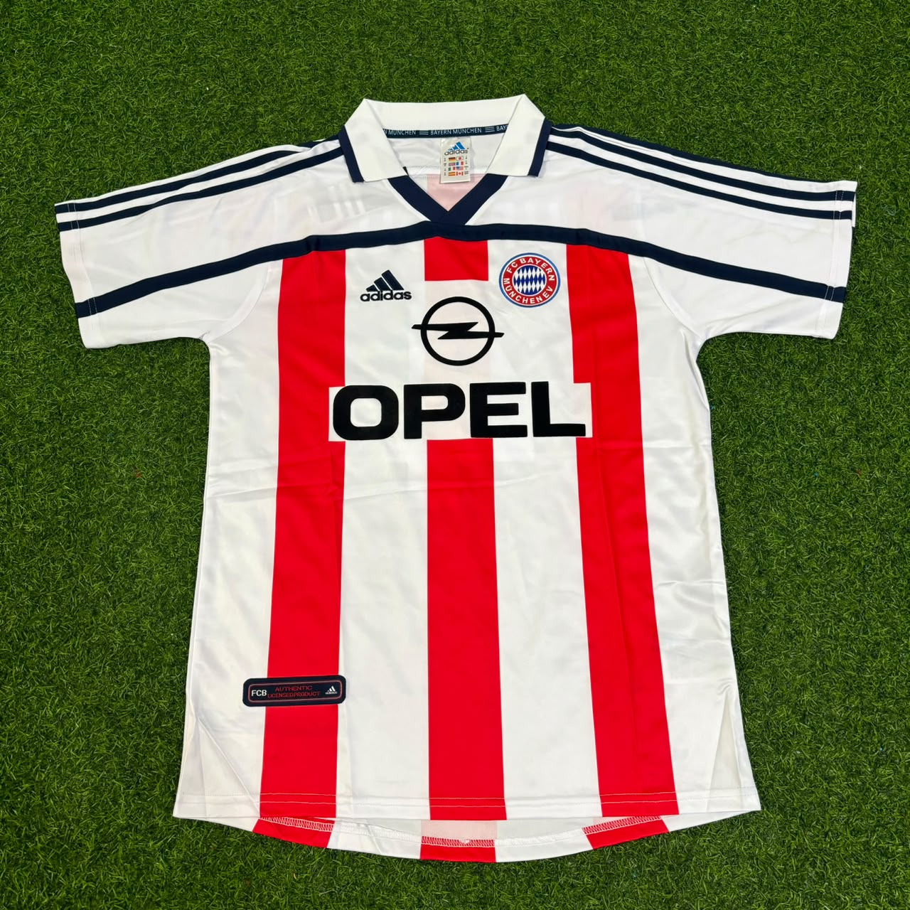 Samuel Kuffour Bayern Munich 2000 2001 Trikot Kit Jersey Soccer Shirt