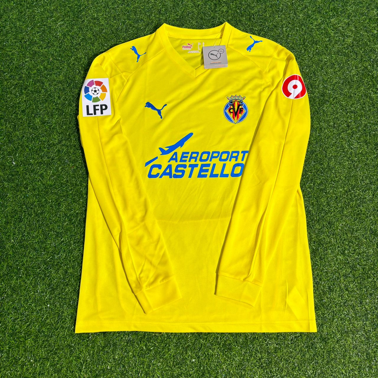 (Kopya) Santi Cazorla 8 Villarreal CF 2008/2009 Long Sleeve Retro Football Jersey
