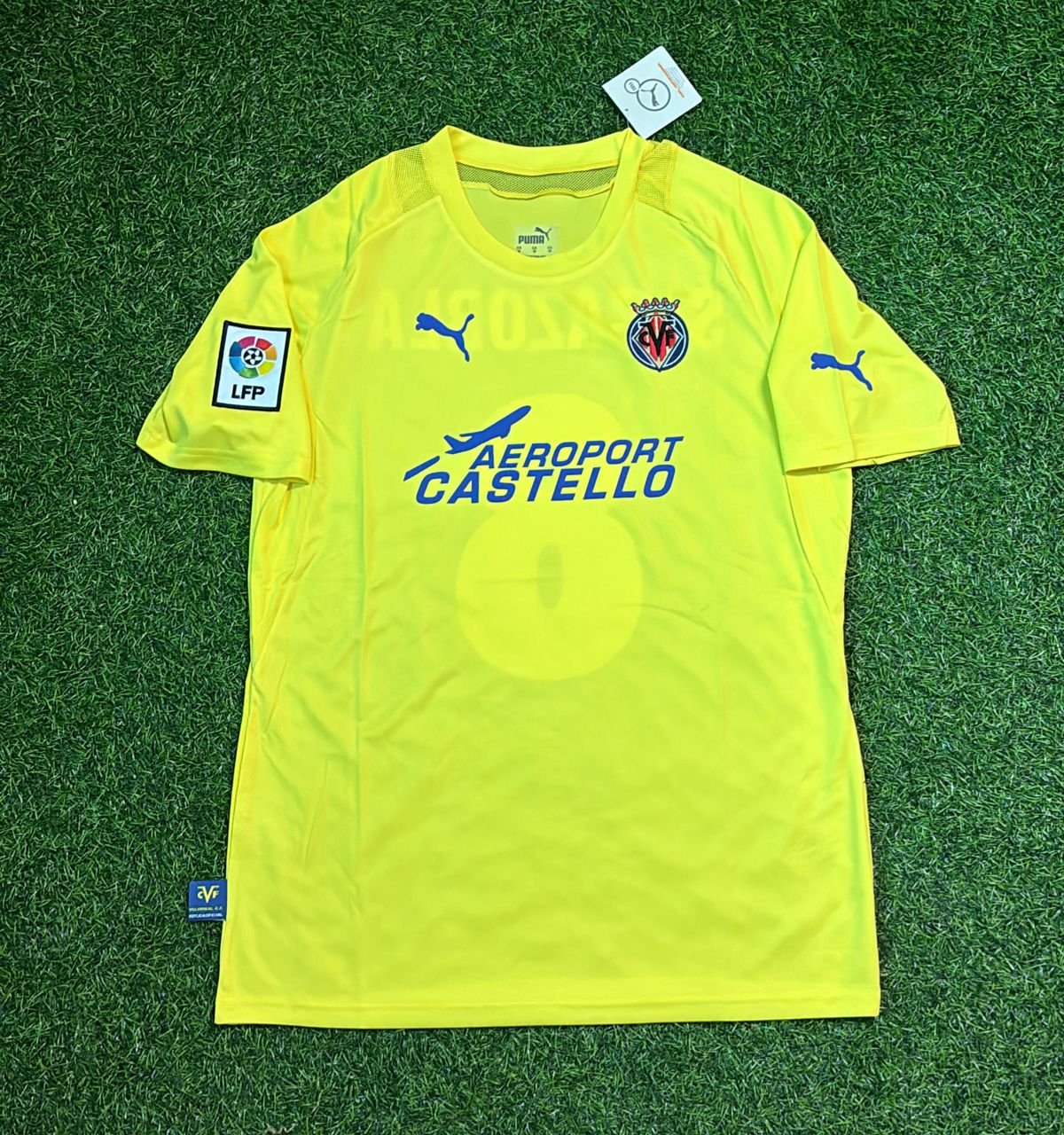 Santi Cazorla Villarreal 2005/06 Retro Home Football Jersey Kit