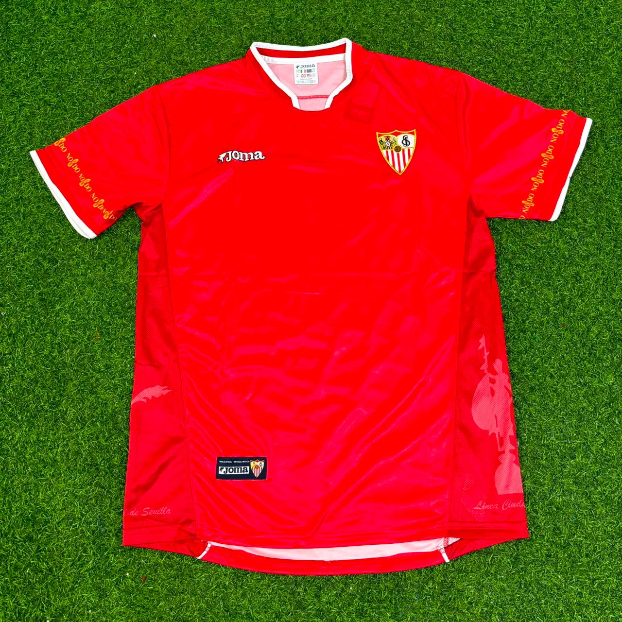 Sergio Ramos Sevilla 2003/2004 Red Home Retro Football Jersey Kit