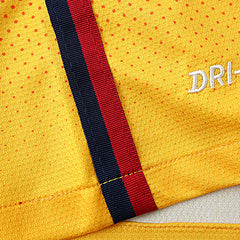 Andres Iniesta 8 – Barcelona 2012–2013 Orange Retro Kit Jersey – | Trikot | Maillot Soccer Shirt