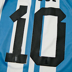 Lionel Messi 10- Argentina 2022 Qatar World Cup Champion Home Jersey Maillot Trikot Maglia Soccer Shirt