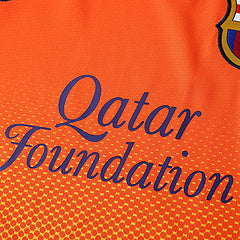 Cesc Fabregas 4 – Barcelona 2012–2013 Orange Retro Kit Jersey – | Trikot | Maillot Soccer Shirt