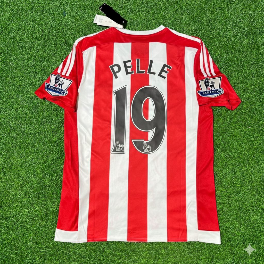 Graziano Pelle Southampton 2015/16 Home Retro Football Jersey Kit