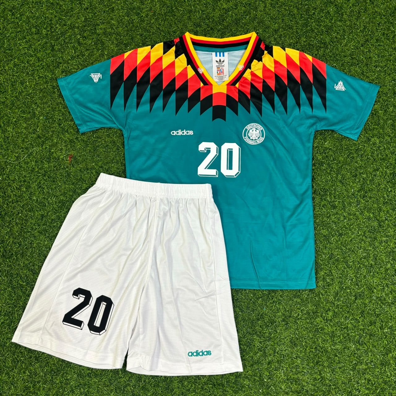 Stefan Effenberg Germany Deutschland 1994 World Cup Kids Jersey Trikot