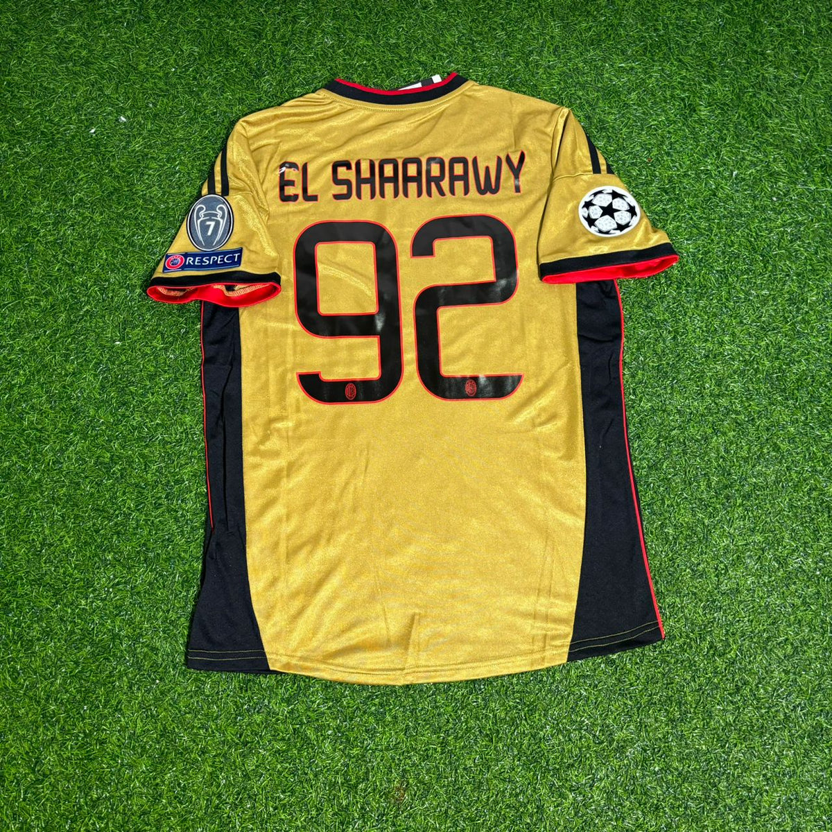 Stephen El Shaarawy AC Mailand 2013/2014 Goldenes Retro-Fußballtrikot
