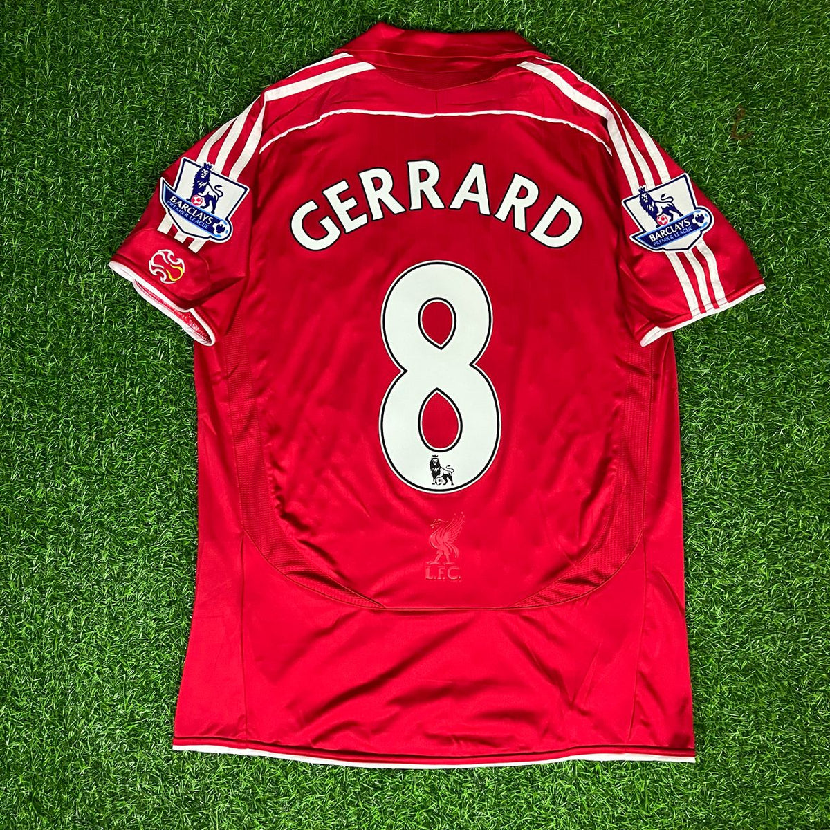 Steven Gerrard Liverpool 2007/08 Premier League Jersey Trikot Maillot
