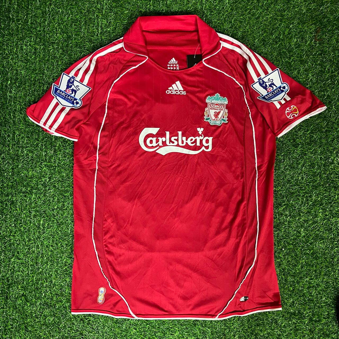 Xabi Alonso Liverpool 2007/08 Premier League Jersey Trikot Maillot