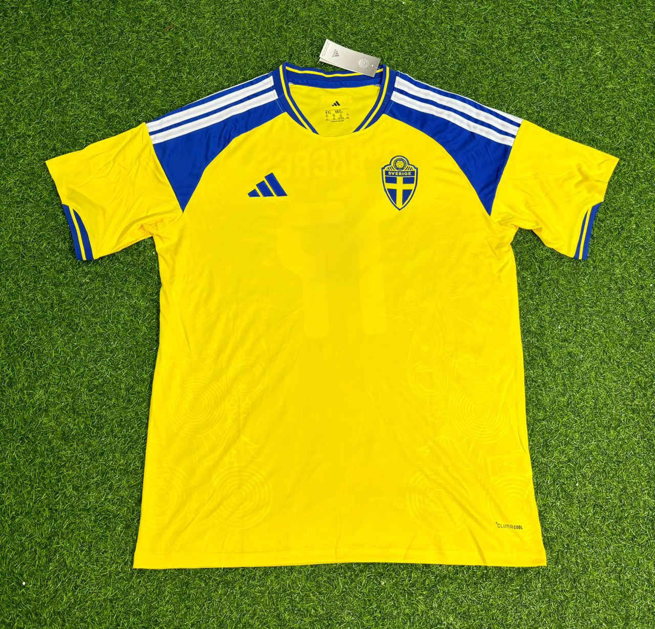 Lucas Bergvall Sweden 2026 World Cup New Season Football Jersey