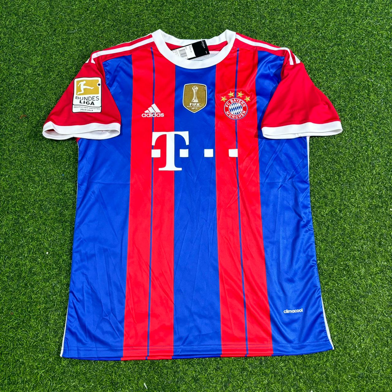Thiago Alcantara #6 Bayern Munich 2014 2015 Home Retro Jersey