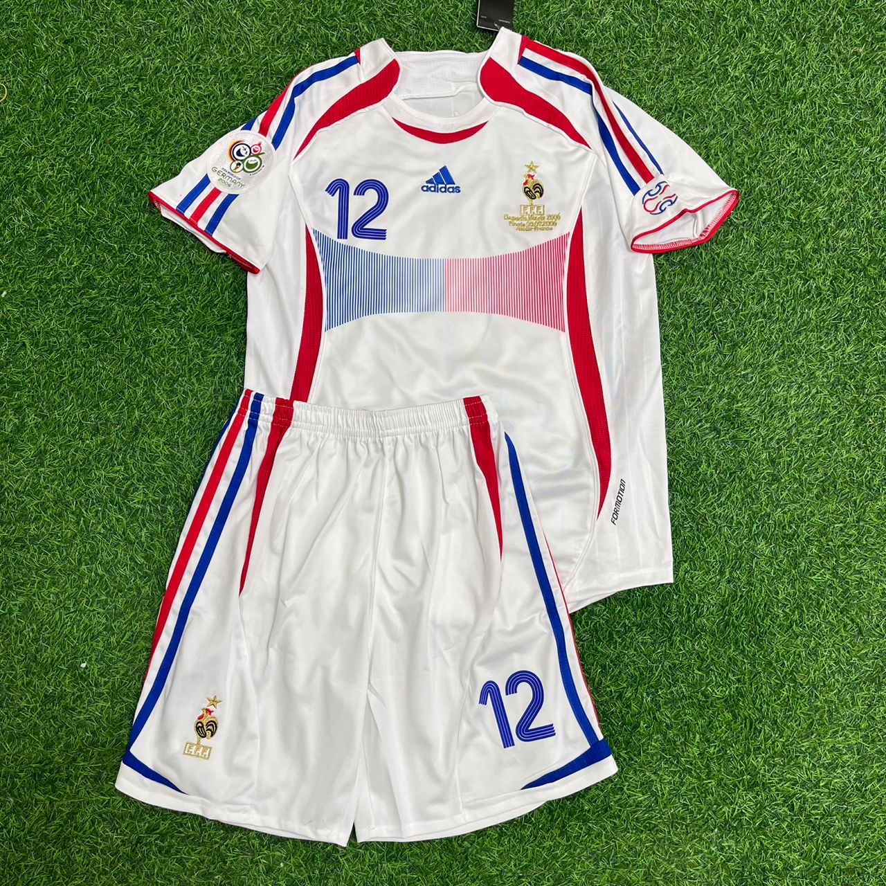 Maillot de football rétro Thierry Henry France Coupe du Monde 2006 pour enfants