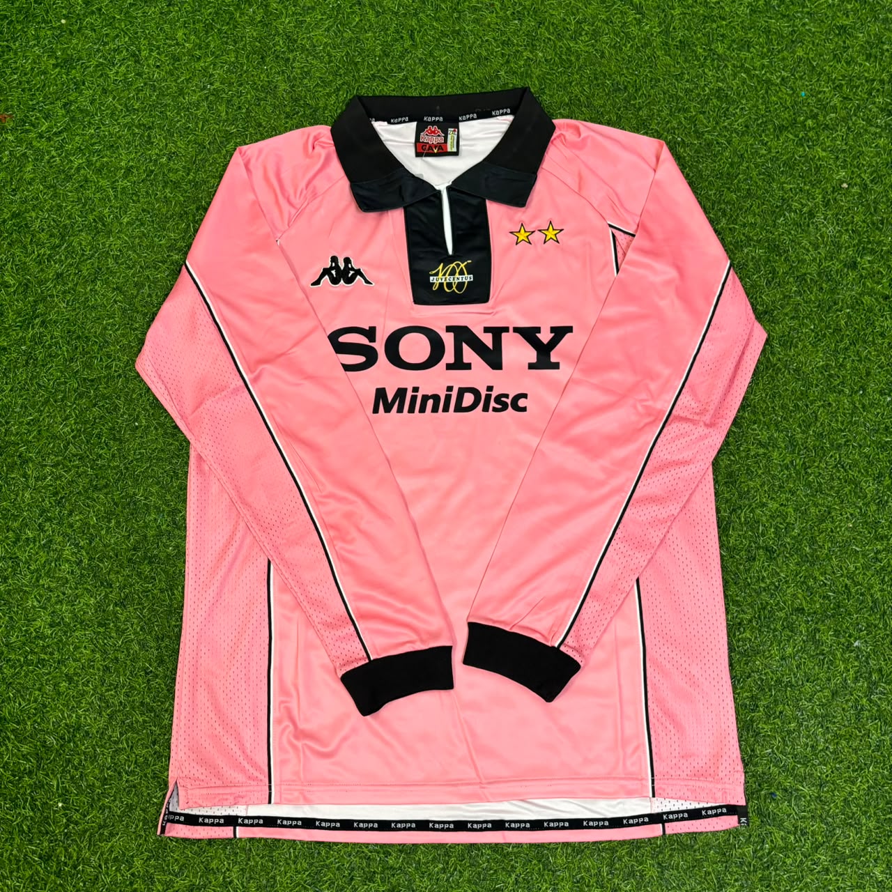 Thierry Henry #6 Juventus 1995 Pink Maglia Kit Jersey Trikot Maillot