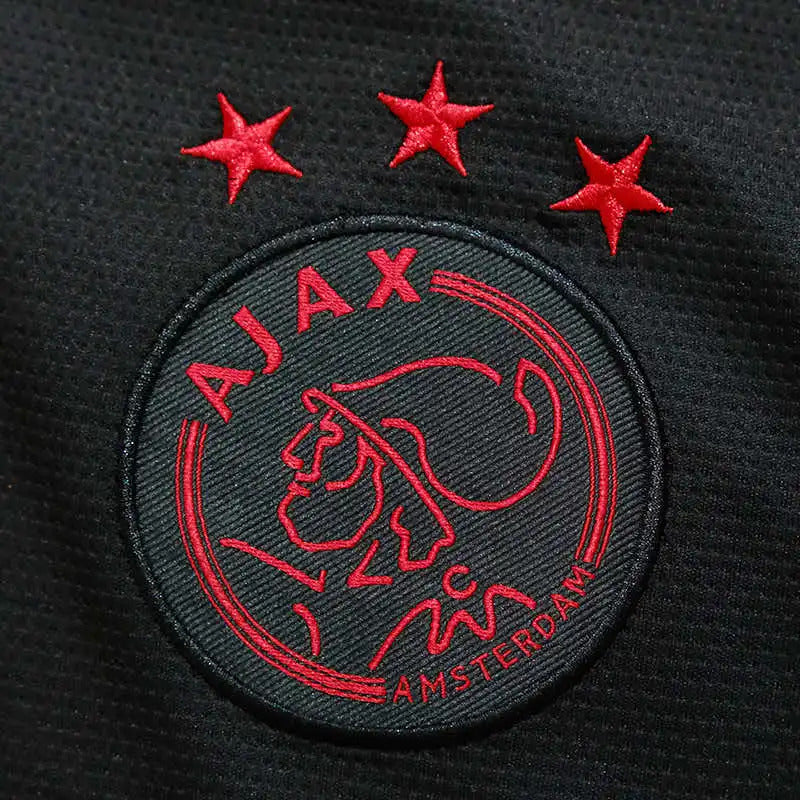 Dušan Tadić Ajax 2021-2022 Kit de maillot de football rétro noir édition Bob Marley