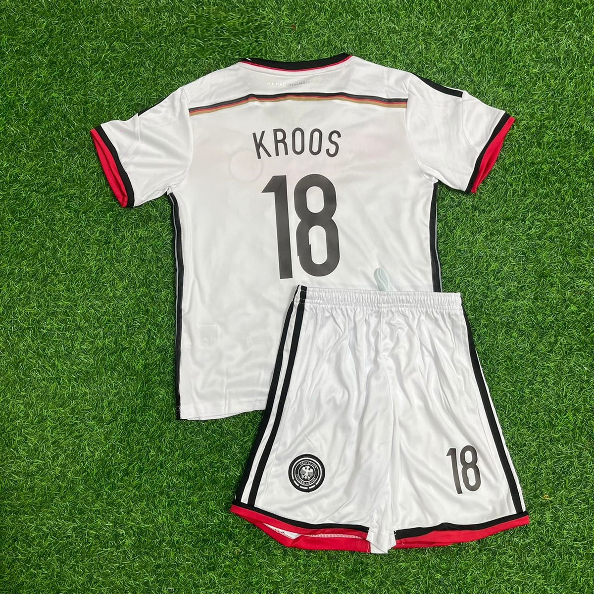 Toni Kroos Deutschland WM 2014 Kinder Retro-Fußballtrikot