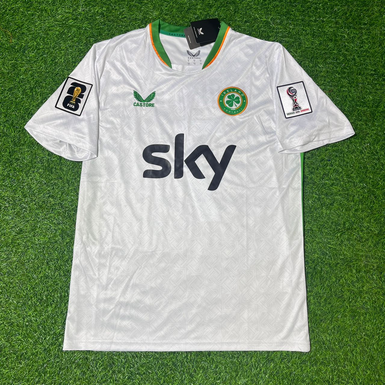 Troy Parrott Ireland 2026 World Cup Qualifiers White New Season Football Jersey