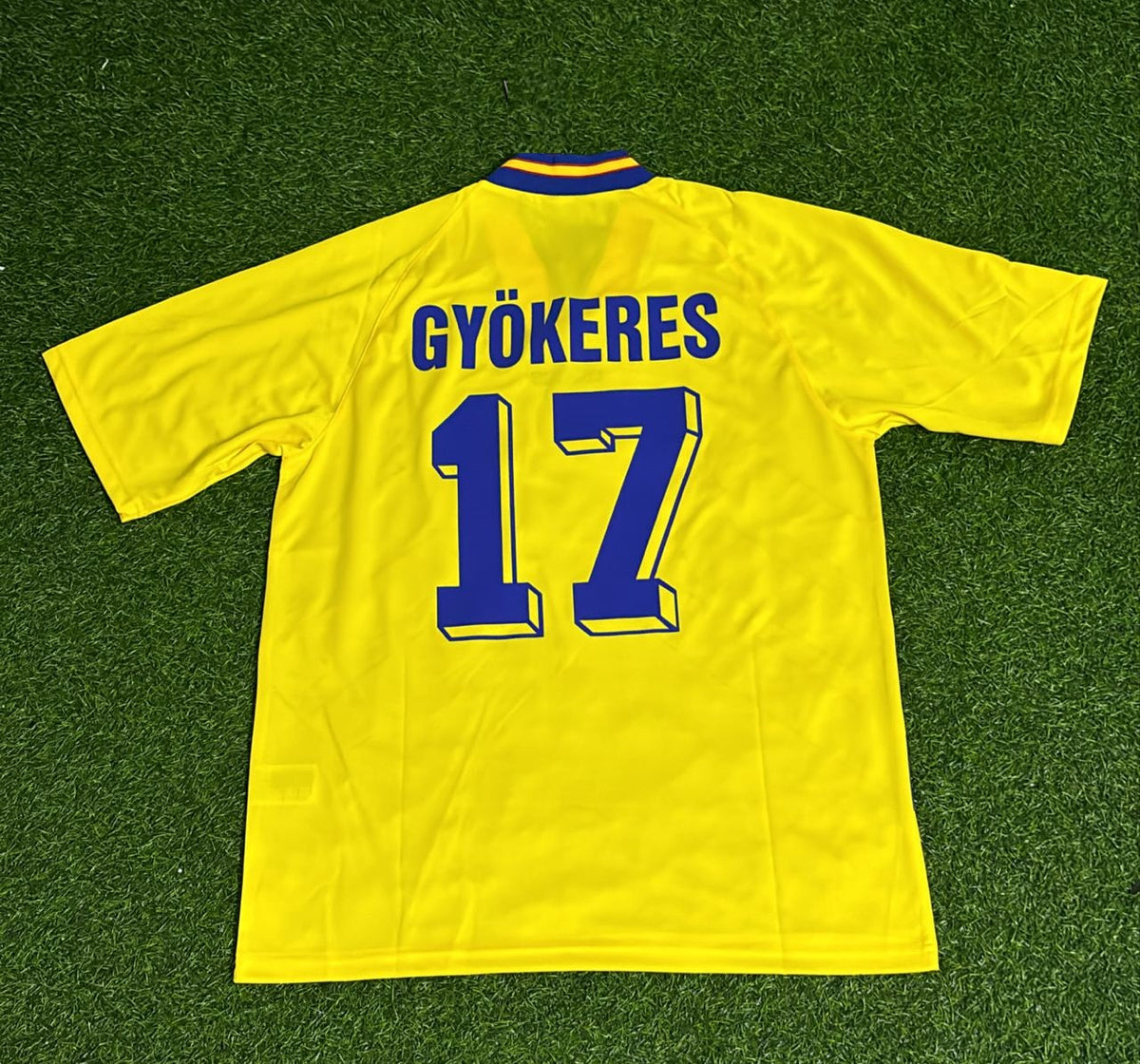 Viktor Gyökeres Sweden Retro Football Jersey Kit