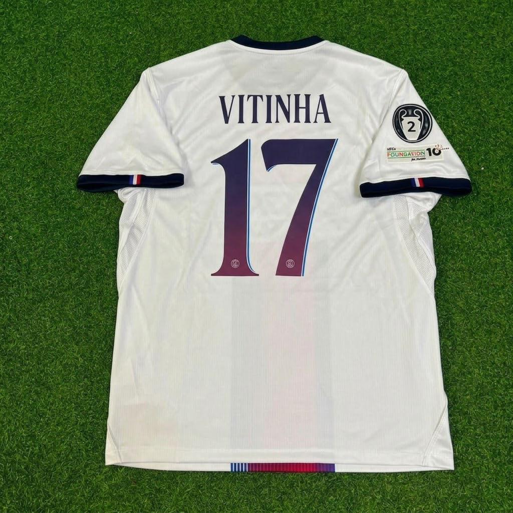 Vitinha White Jersey Maillot Trikot Soccer Shirt