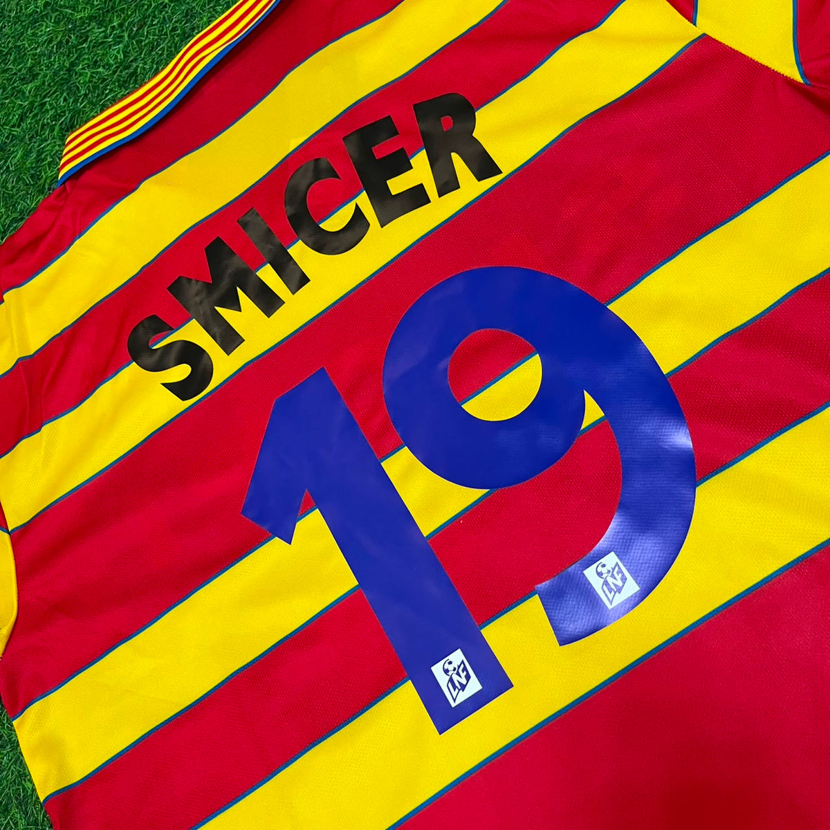 Maillot de football rétro Vladimir Smicer RC Lens 1998