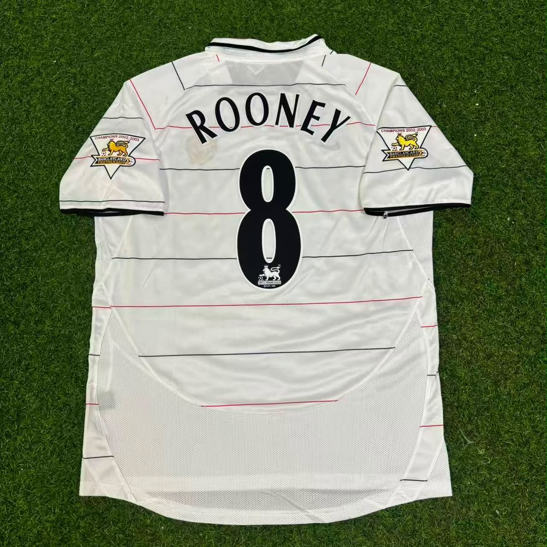 Maillot Rétro Wayne Rooney #8 Manchester United 2003/2005