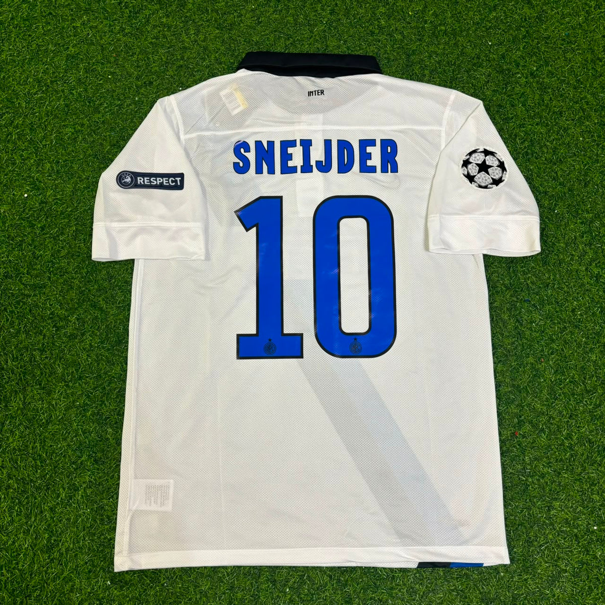 Wesley Sneijder - Inter 2011/2012 Wit Uitshirt Trikot Maillot Maglia Voetbalshirt