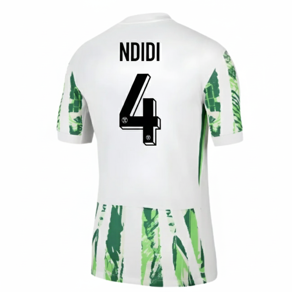 Wilfred Ndidi 4- Nigeria 2026 Season Retro Jersey Trikot Maillot