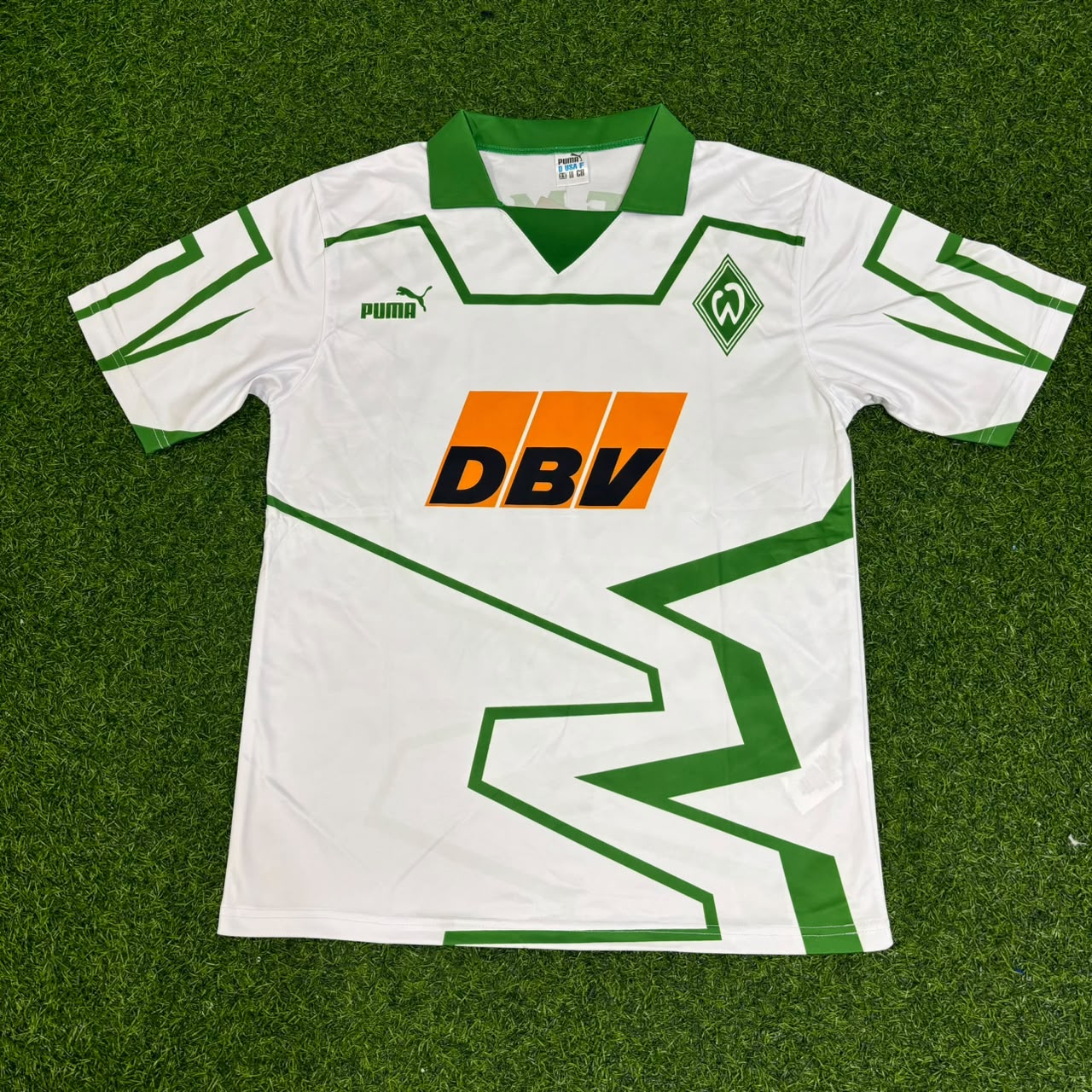 Wynton Rufer Werder Bremen 1993/94 Home Retro Football Jersey