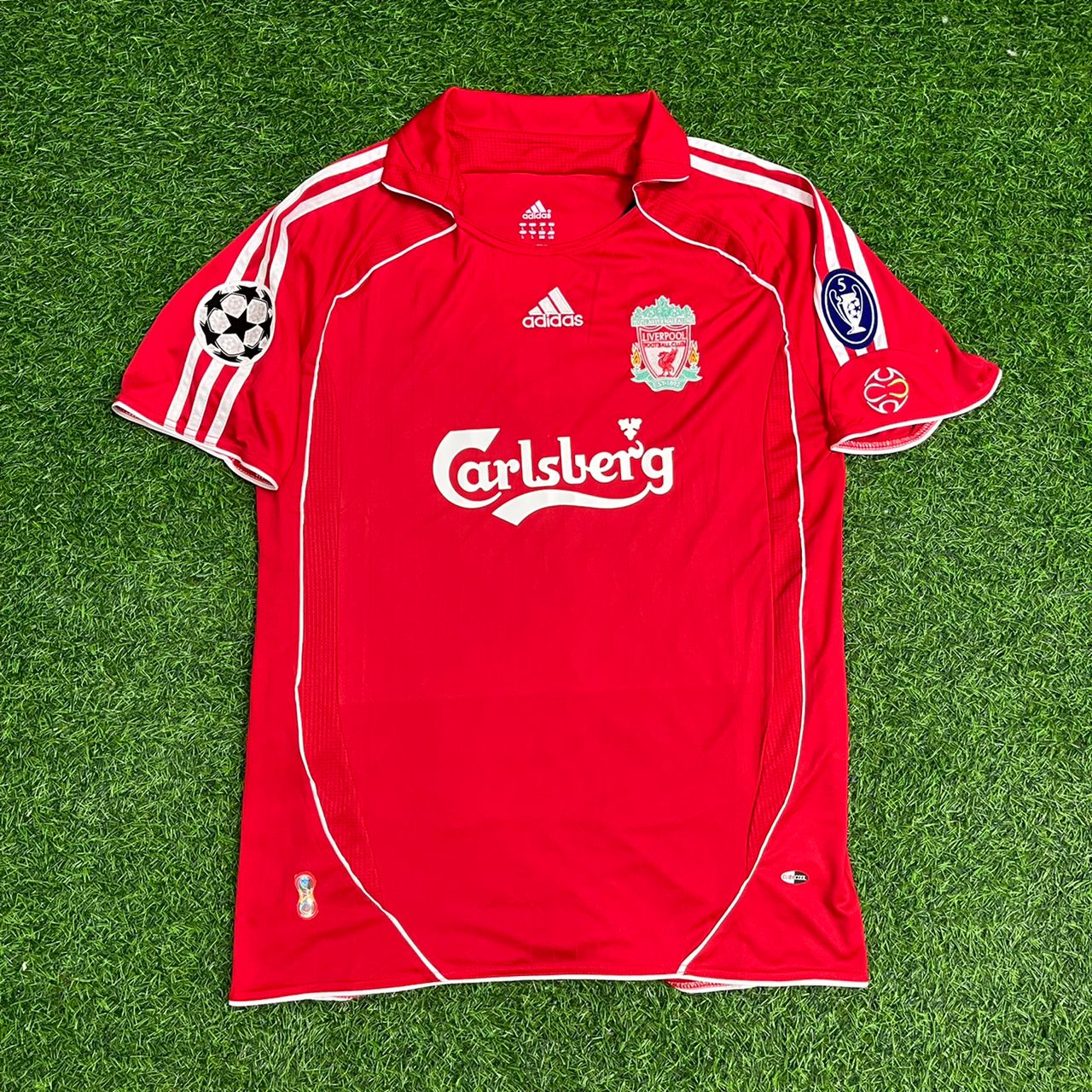 Xabi Alonso #14 Liverpool 2007/08 Jersey Trikot Maillot Soccer Shirt