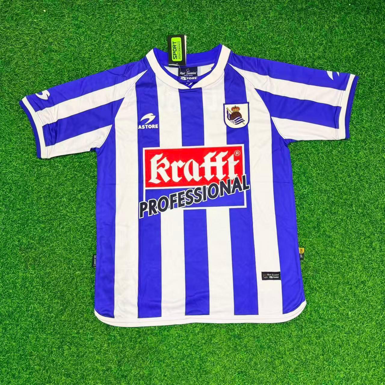 Xabi Alonso Real Sociedad 2002/2003 Retro Football Jersey