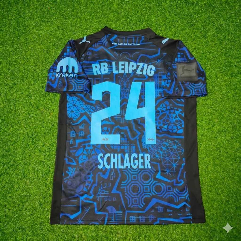 Xaver Schlager #24 RB Leipzig New Season Football Jersey