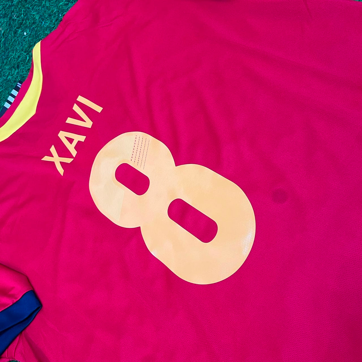 Maillot Rétro Xavi Hernandez Espagne Coupe des Confédérations 2013