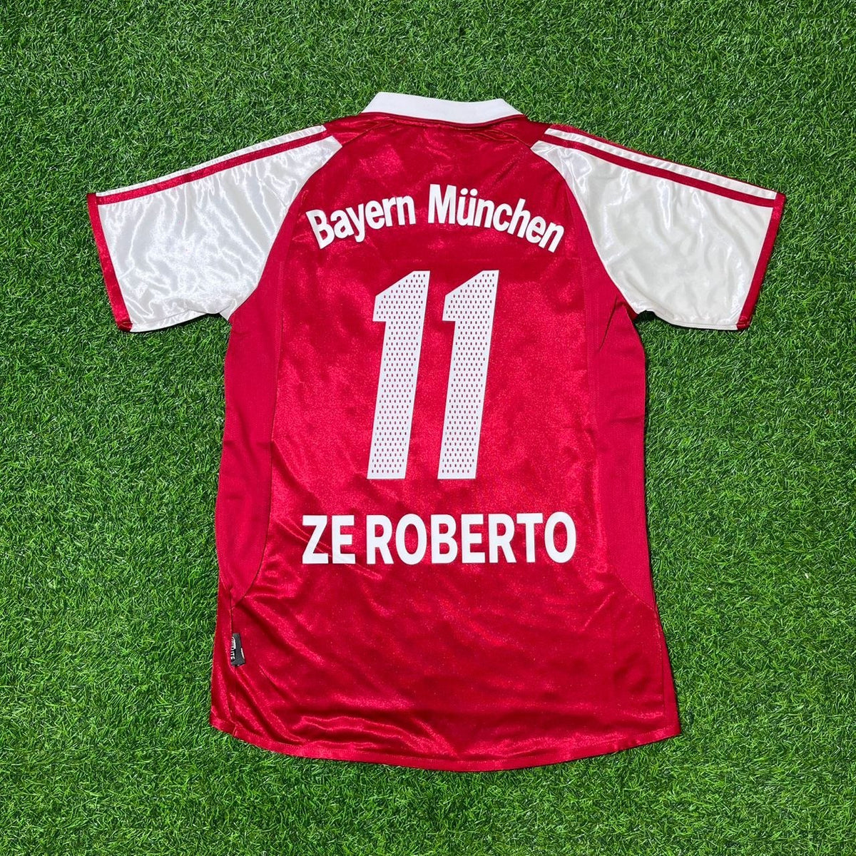 Ze Roberto 11 FC Bayern Munich 2003 2004 Retro Trikot Jersey Jersey Maillot Soccer Shirt