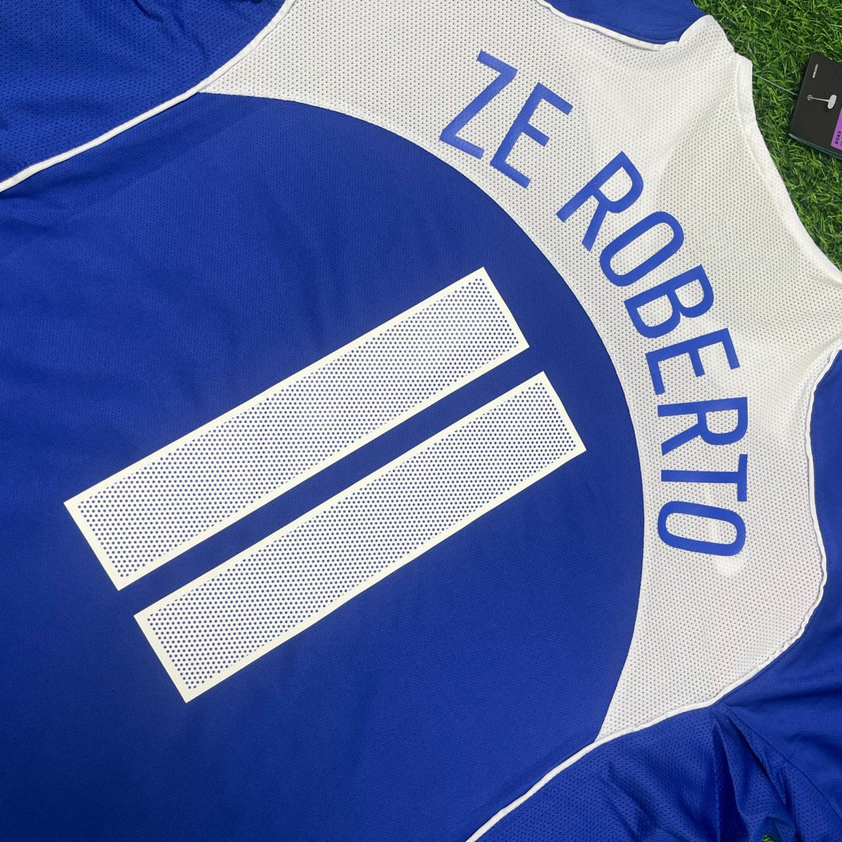 Ze Roberto Gaucho Brazil 2004 Blue Retro Football Jersey Kit