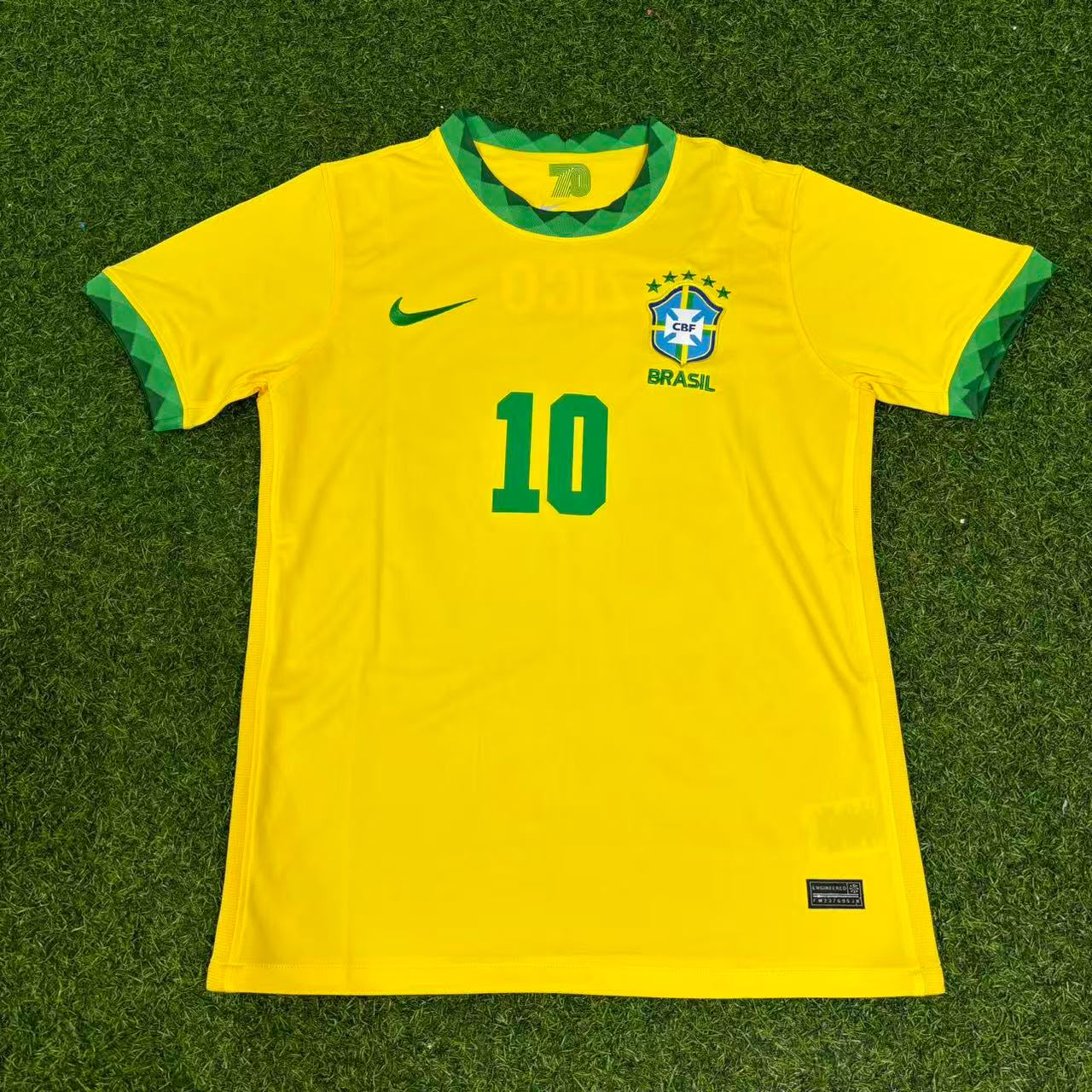 Zico Brazil Football Retro Jersey Trikot Maillot