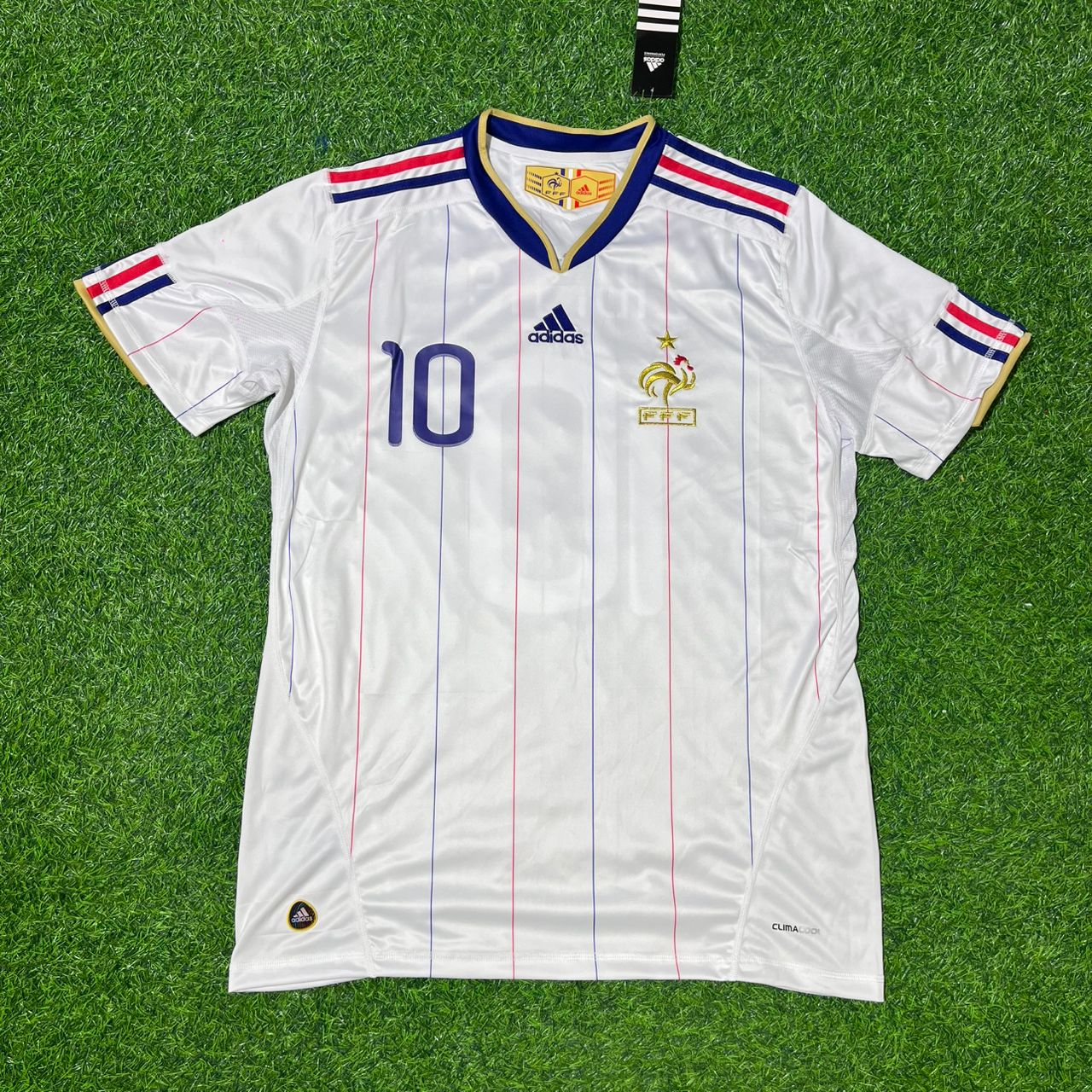Zinedine Zidane France EURO 2004 Retro Football Jersey Kit